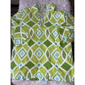 Sixth Alice Women’s Sz. M 3/4 Tunic Style Top. Classic, Pretty